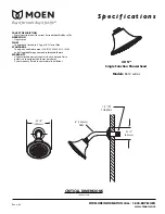 Предварительный просмотр 2 страницы Moen ROTHBURY 3320 series Specifications