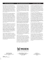 Preview for 4 page of Moen S3946 Installation Manual