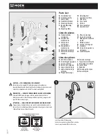 Предварительный просмотр 2 страницы Moen S611 SERIES Installation Manual