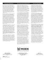 Preview for 4 page of Moen S612 Installation Manual