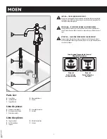 Предварительный просмотр 2 страницы Moen S62101 Manual