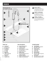 Предварительный просмотр 2 страницы Moen S62608 Manual