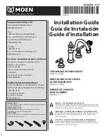 Moen S712 SERIES Installation Manual предпросмотр