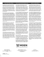 Preview for 8 page of Moen S71709 Installation Manual