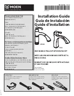 Предварительный просмотр 1 страницы Moen S73709C Installation Manual