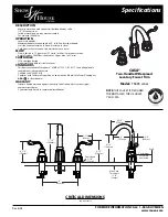 Предварительный просмотр 1 страницы Moen Show House Casa TS883 Series Specifications