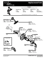 Moen Show House Felicity TS340BN Replacement Parts предпросмотр