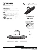 Предварительный просмотр 1 страницы Moen Show House S146BN Specifications
