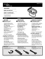 Moen Show House S415 Series Manual предпросмотр