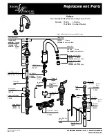 Предварительный просмотр 1 страницы Moen Show House Solace TS478BN Replacement Parts List