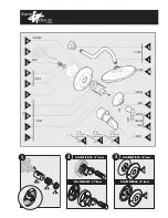 Предварительный просмотр 2 страницы Moen Show House TS8810 Series Specification Sheet