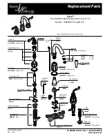 Предварительный просмотр 1 страницы Moen ShowHouse Casa TS883WR Replacement Parts