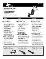 Moen ShowHouse S611ORB Installation Instructions предпросмотр