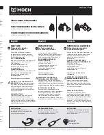 Предварительный просмотр 1 страницы Moen Single-Handle Shower Trim Only T2605 Instruction Manual