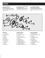 Предварительный просмотр 2 страницы Moen SINGLE HANDLE Installation Manual