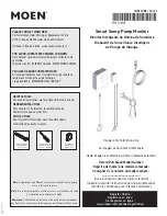 Preview for 1 page of Moen Smart Sump Pump Monitor Manual