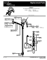 Предварительный просмотр 1 страницы Moen Solace S470 Chrome Replacement Parts List