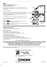 Preview for 4 page of Moen T188 SERIES Installation Instructions