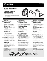 Moen T2141 User Manual preview