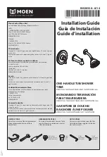 Предварительный просмотр 1 страницы Moen T2442 Series Installation Manual