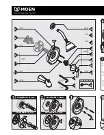 Предварительный просмотр 2 страницы Moen T2501 Manual