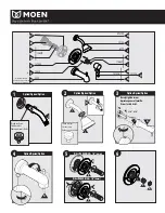 Предварительный просмотр 2 страницы Moen T2701 Series Manual