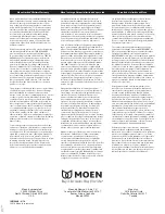 Preview for 8 page of Moen T4112 Series Installation Manual