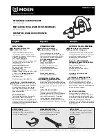 Preview for 1 page of Moen T4945 Series Manual