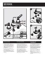 Preview for 2 page of Moen T6205 Series Manual