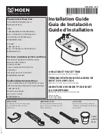 Moen TL5265 Series Installation Manual preview