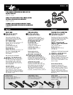 Moen TS214 Manual preview