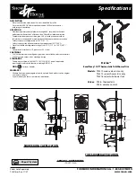 Moen TS3516sp Specifications предпросмотр