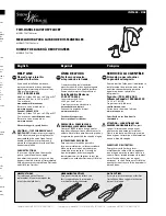 Moen TS41708 Series Instruction Manual предпросмотр