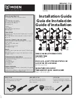 Moen TS514 Installation Manual предпросмотр