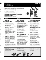 Moen TS574 Series Instruction Manual предпросмотр