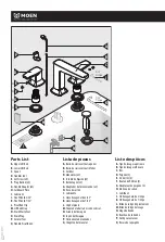 Предварительный просмотр 2 страницы Moen TS8002 Series Installation Manual