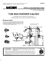 Moen TUB AND SHOWER VALVES 2290 Installation Instructions предпросмотр