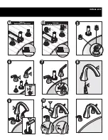 Предварительный просмотр 3 страницы Moen Two-Handle Roman Tub Specification Sheet