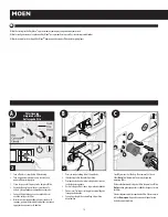 Предварительный просмотр 10 страницы Moen U TS3302 Series Installation Manual