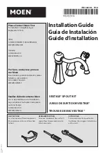 Moen VESTIGE Installation Manual предпросмотр