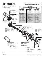 Предварительный просмотр 1 страницы Moen VILLETA L2391CP Illustrated Parts List