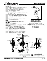 Предварительный просмотр 1 страницы Moen Villeta Posi-Temp L2383 Specifications