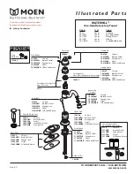 Предварительный просмотр 1 страницы Moen Waterhill S411BN Illustrated Parts List