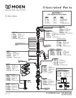 Предварительный просмотр 2 страницы Moen Waterhill S411BN Illustrated Parts List