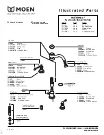 Предварительный просмотр 1 страницы Moen WATERHILL TS214BN Illustrate Parts List