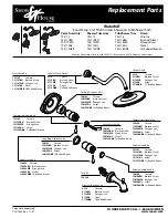 Moen Waterhill TS3110BN Replacement Parts предпросмотр