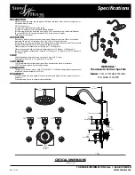 Предварительный просмотр 1 страницы Moen WATERHILL TS516 Specifications