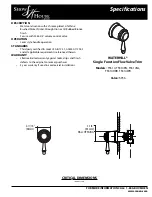 Предварительный просмотр 2 страницы Moen WATERHILL TS516 Specifications