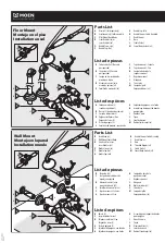 Предварительный просмотр 2 страницы Moen WEYMOUTH S22105 Installation Manual