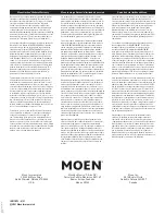 Preview for 12 page of Moen Weymouth S73204 Installation Instructions Manual